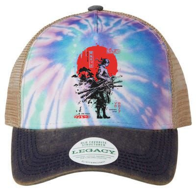 Japanese Samurai Limited Edition Anime Manga Legend Legacy Tie Dye Trucker Hat