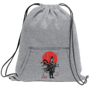 Japanese Samurai Limited Edition Anime Manga Legend Sweatshirt Cinch Pack Bag