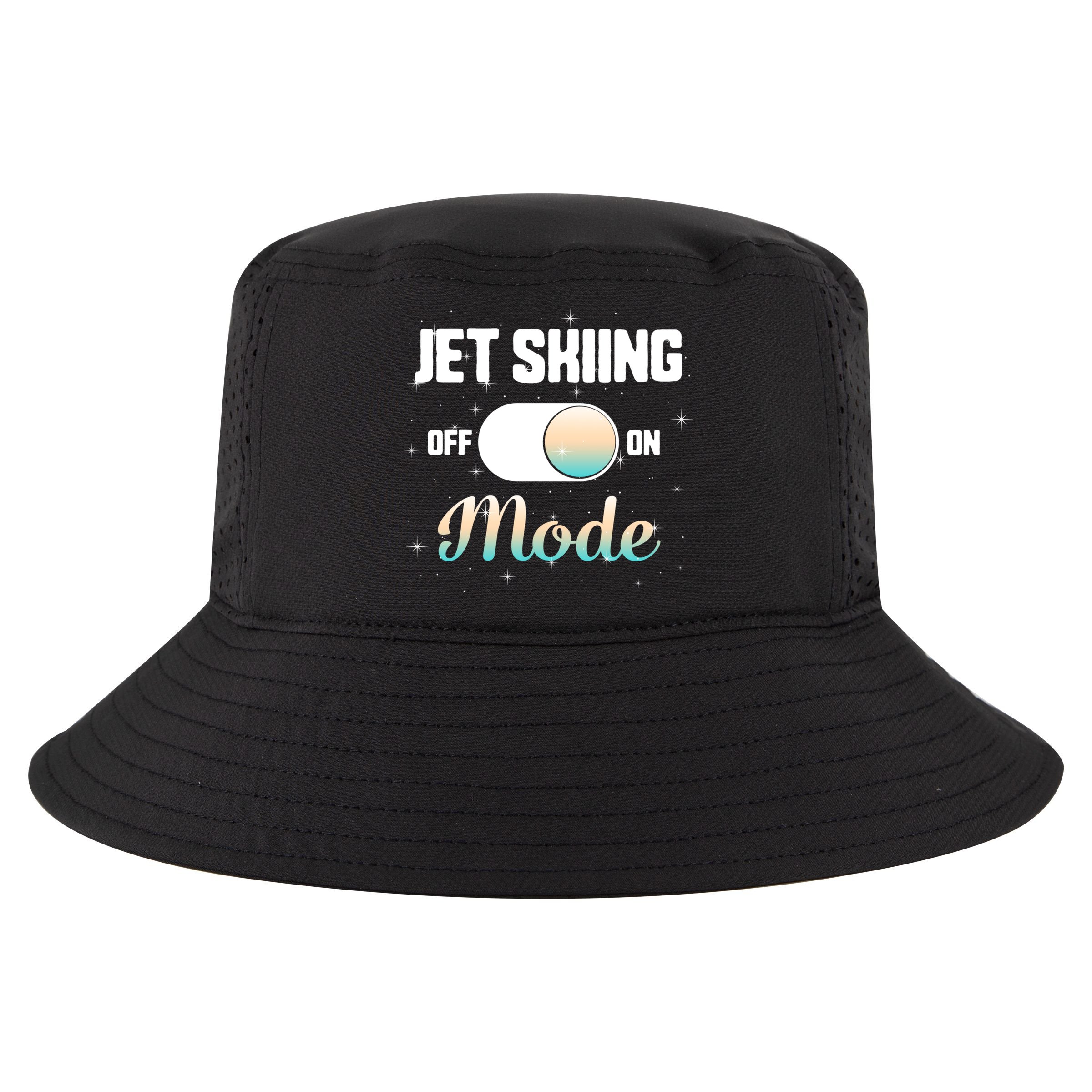Jet Skiing Lover Jet Ski Mode On Athletic Beach Summer Sport Gift Cool Comfort Performance Bucket Hat
