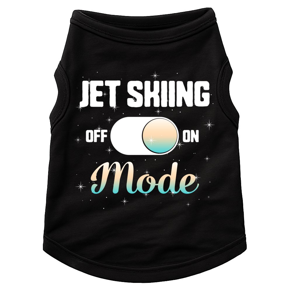 Jet Skiing Lover Jet Ski Mode On Athletic Beach Summer Sport Gift Doggie Tank