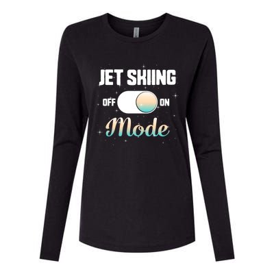 Jet Skiing Lover Jet Ski Mode On Athletic Beach Summer Sport Gift Womens Cotton Relaxed Long Sleeve T-Shirt