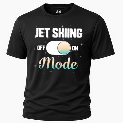Jet Skiing Lover Jet Ski Mode On Athletic Beach Summer Sport Gift Cooling Performance Crew T-Shirt