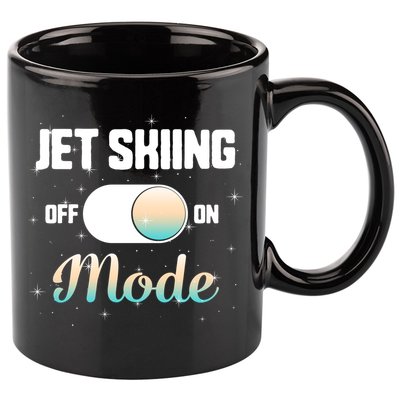 Jet Skiing Lover Jet Ski Mode On Athletic Beach Summer Sport Gift 11oz C Handle Ceramic Mug