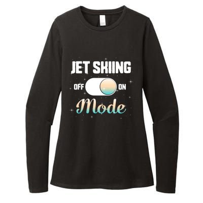 Jet Skiing Lover Jet Ski Mode On Athletic Beach Summer Sport Gift Womens CVC Long Sleeve Shirt