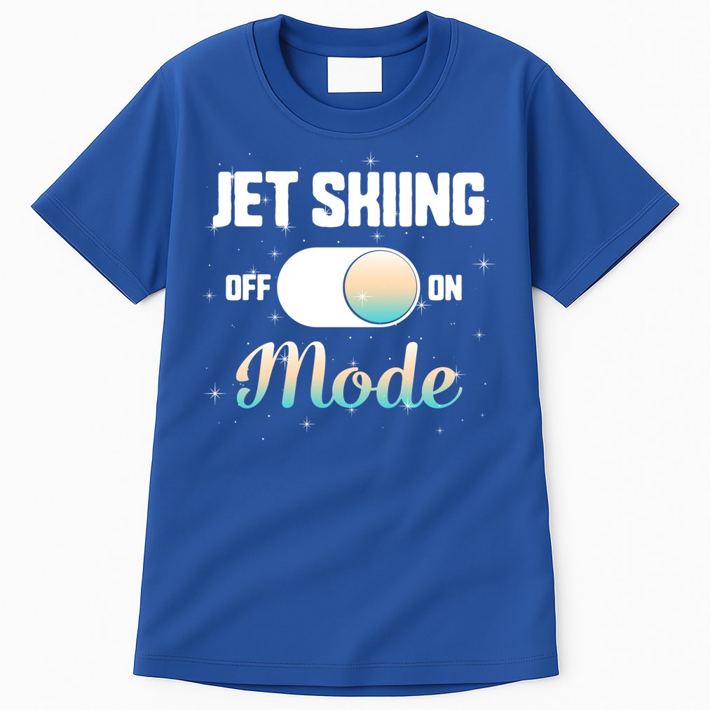 Jet Skiing Lover Jet Ski Mode On Athletic Beach Summer Sport Gift Tall T-Shirt