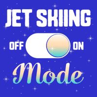 Jet Skiing Lover Jet Ski Mode On Athletic Beach Summer Sport Gift Bag