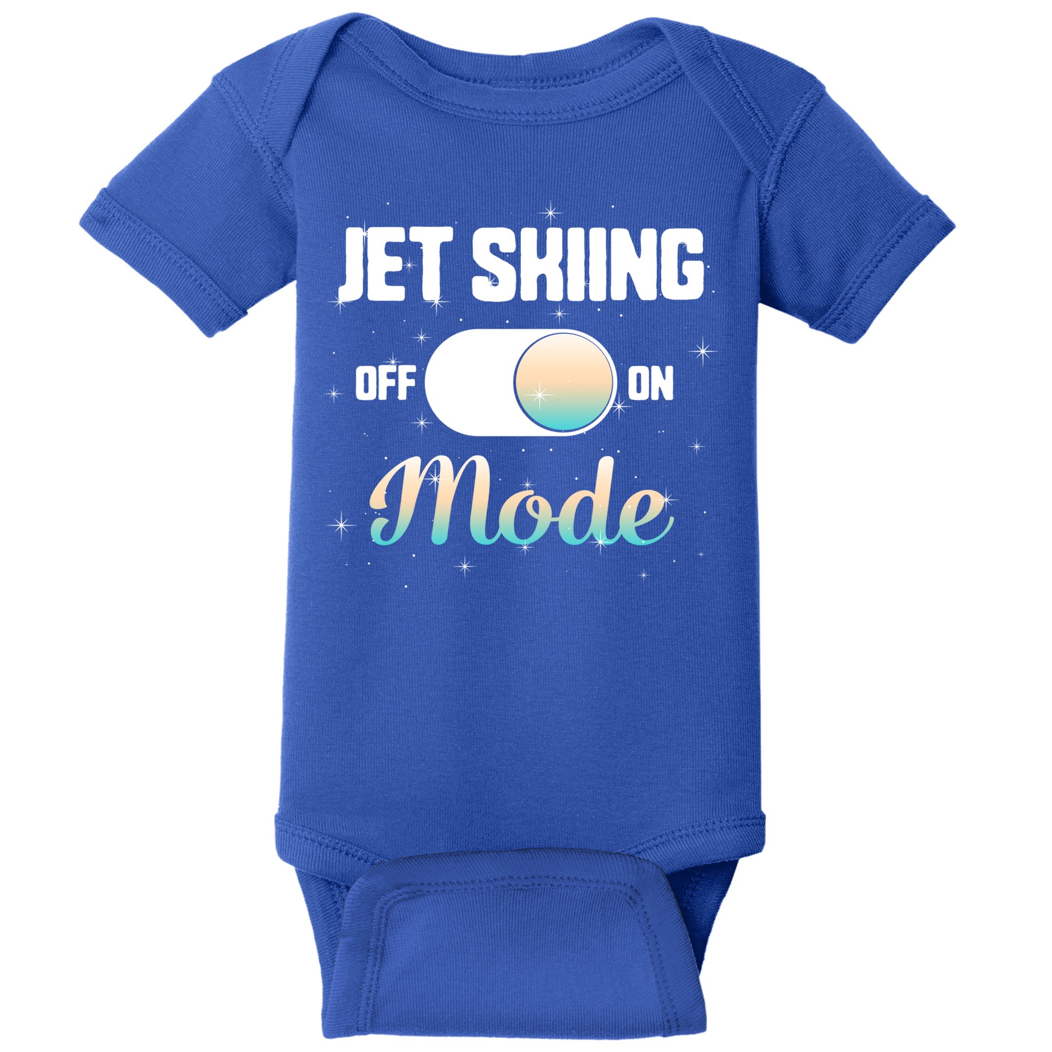 Jet Skiing Lover Jet Ski Mode On Athletic Beach Summer Sport Gift Baby Bodysuit