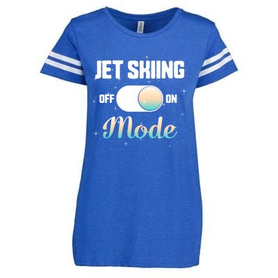 Jet Skiing Lover Jet Ski Mode On Athletic Beach Summer Sport Gift Enza Ladies Jersey Football T-Shirt