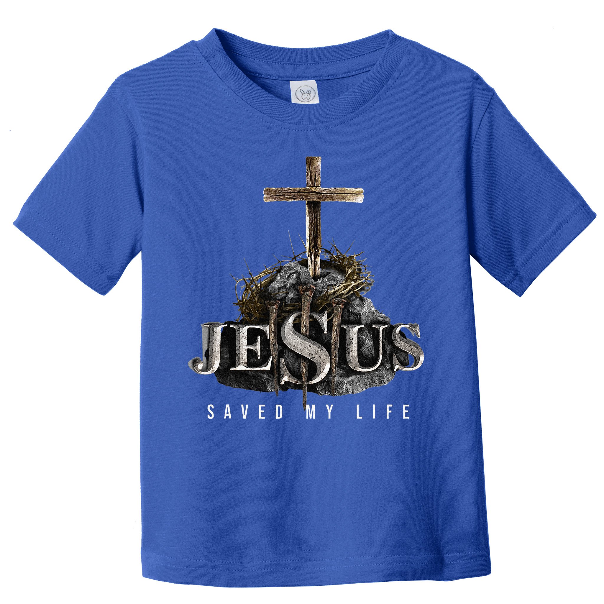 Jesus Saved My Life Christian Religious Bible Church Toddler T-Shirt