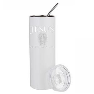 Jesus Saved My Life Jesus Cross Family Stainless Steel Tumbler