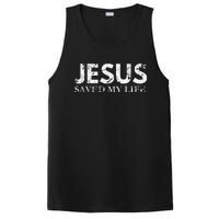 Jesus Saved My Life Jesus Cross Family Adult Matching Group PosiCharge Competitor Tank