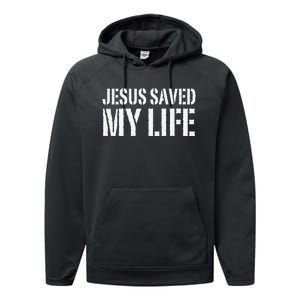 Jesus Saved My Life Jesus Christ Family Adult Matching Group Performance Fleece Hoodie