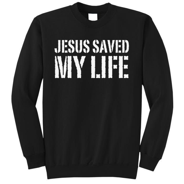 Jesus Saved My Life Jesus Christ Family Adult Matching Group Sweatshirt