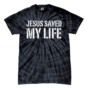 Jesus Saved My Life Jesus Christ Family Adult Matching Group Tie-Dye T-Shirt