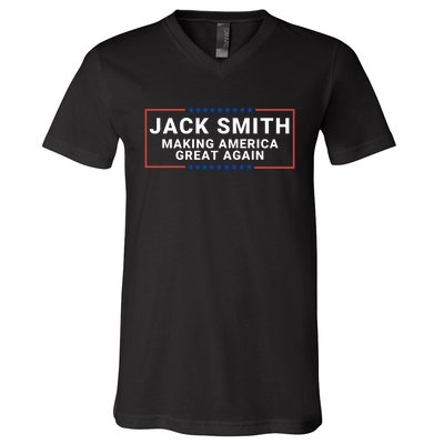 Jack Smith Making America Great Again Jack Smith Fan Club Jack Smith V-Neck T-Shirt