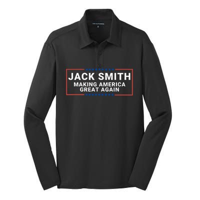 Jack Smith Making America Great Again Jack Smith Fan Club Jack Smith Silk Touch Performance Long Sleeve Polo