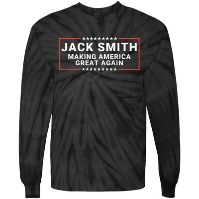 Jack Smith Making America Great Again America Great Again Jack Smith Fan Club Tie-Dye Long Sleeve Shirt