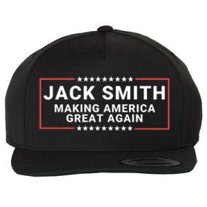 Jack Smith Making America Great Again America Great Again Jack Smith Fan Club Wool Snapback Cap