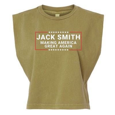 Jack Smith Making America Great Again America Great Again Jack Smith Fan Club Garment-Dyed Women's Muscle Tee