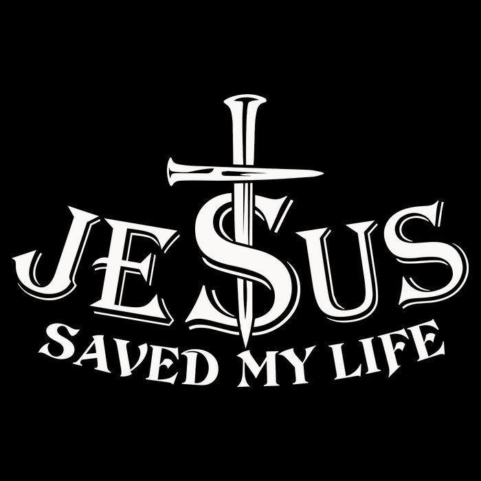 Jesus Saves My Life With Nails Impact Tech Backpack