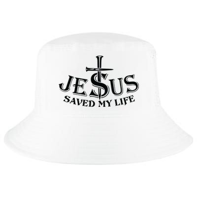 Jesus Saves My Life With Nails Cool Comfort Performance Bucket Hat