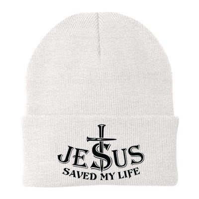 Jesus Saves My Life With Nails Beanie