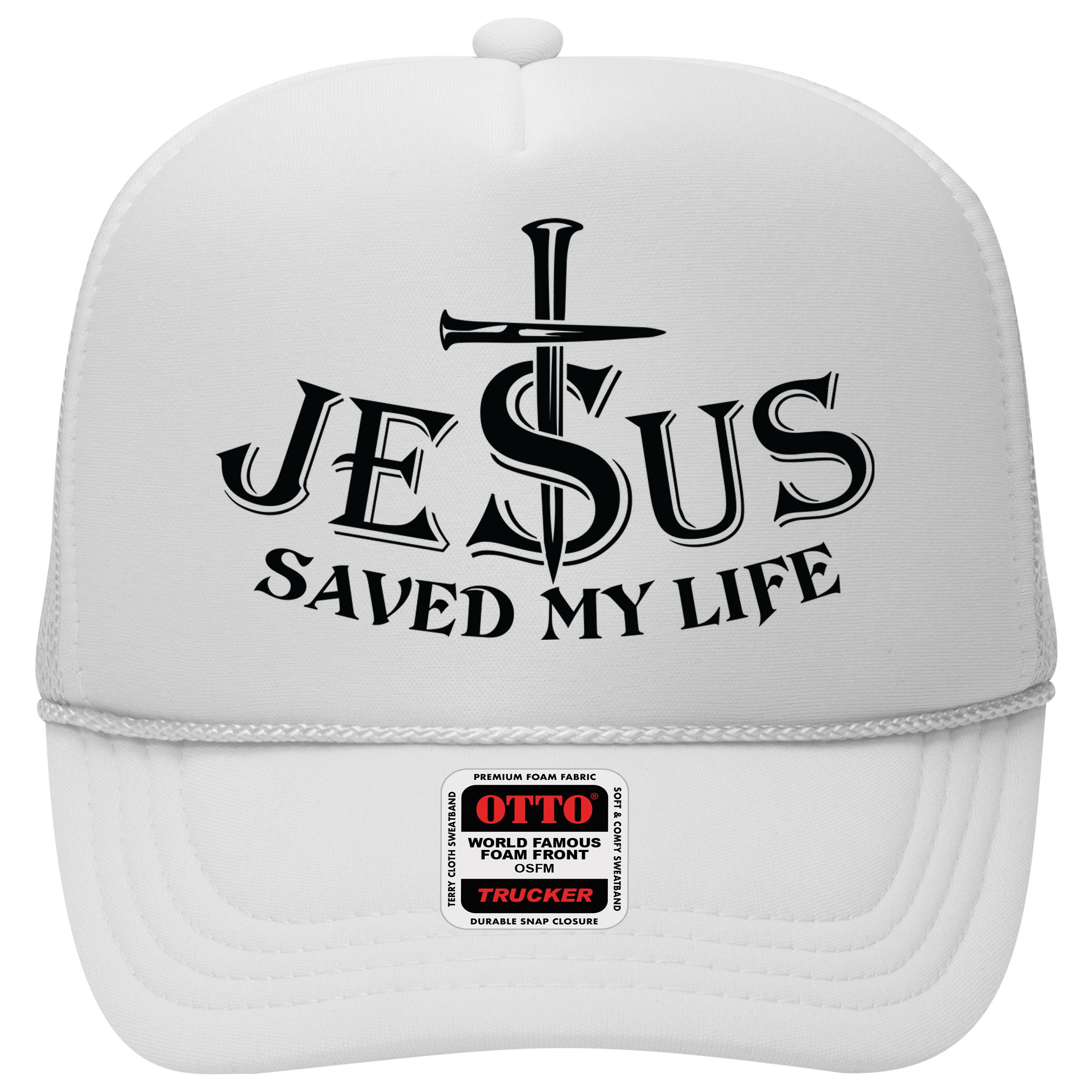 Jesus Saves My Life With Nails Hat
