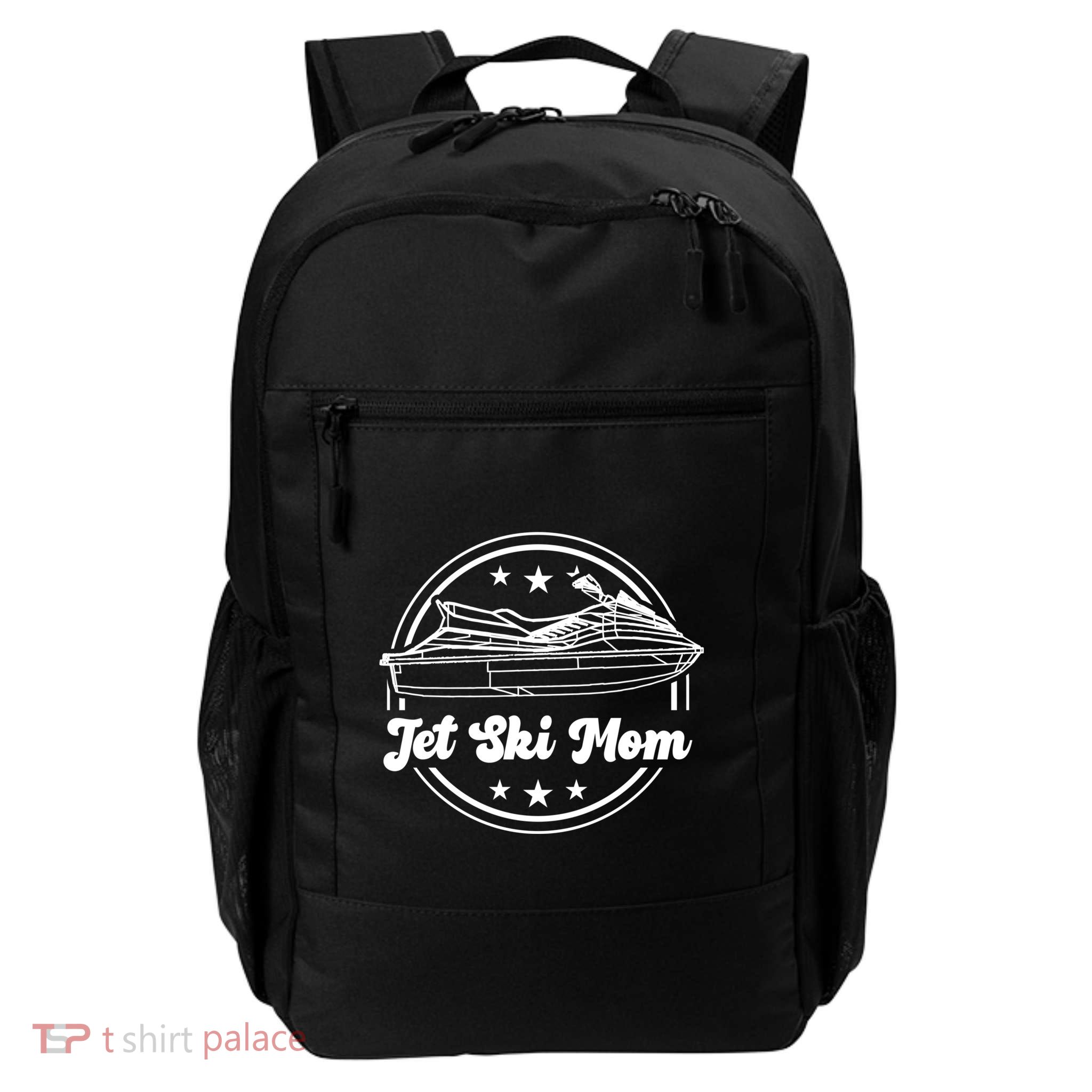 Jet Ski Mom Gift Jet Ski Skiing Water Sports Jet Skier Meaningful Gift Backpack