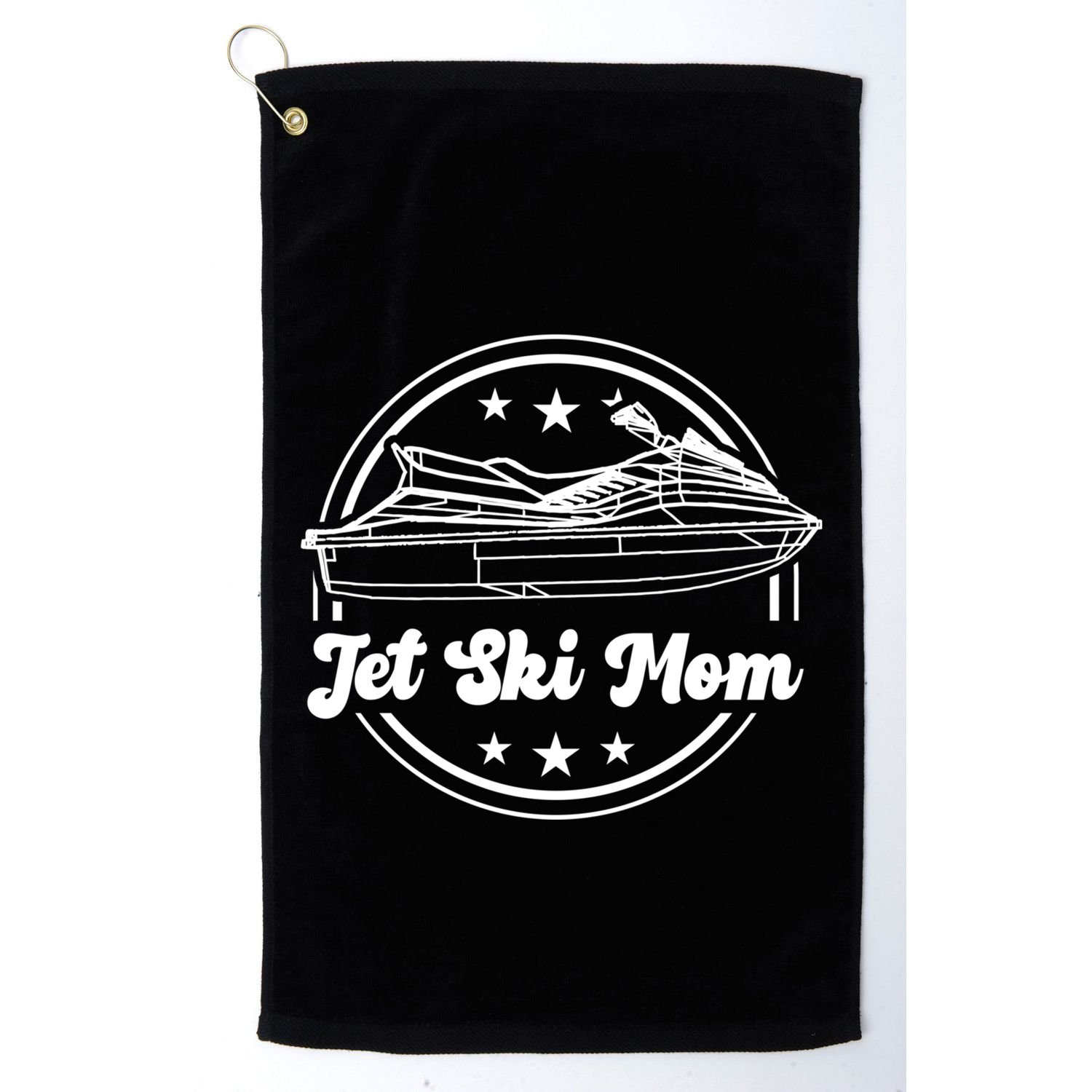 Jet Ski Mom Gift Jet Ski Skiing Water Sports Jet Skier Meaningful Gift Golf Towel