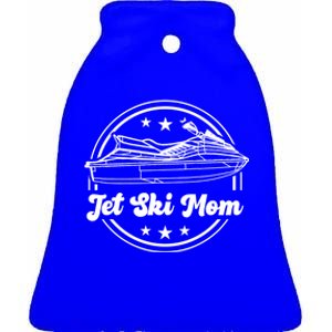 Jet Ski Mom Gift Jet Ski Skiing Water Sports Jet Skier Meaningful Gift Ceramic Bell Ornament