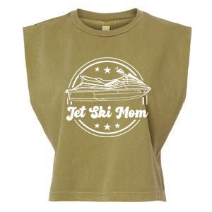 Jet Ski Mom Gift Jet Ski Skiing Water Sports Jet Skier Meaningful Gift Garment-Dyed Women's Muscle Tee