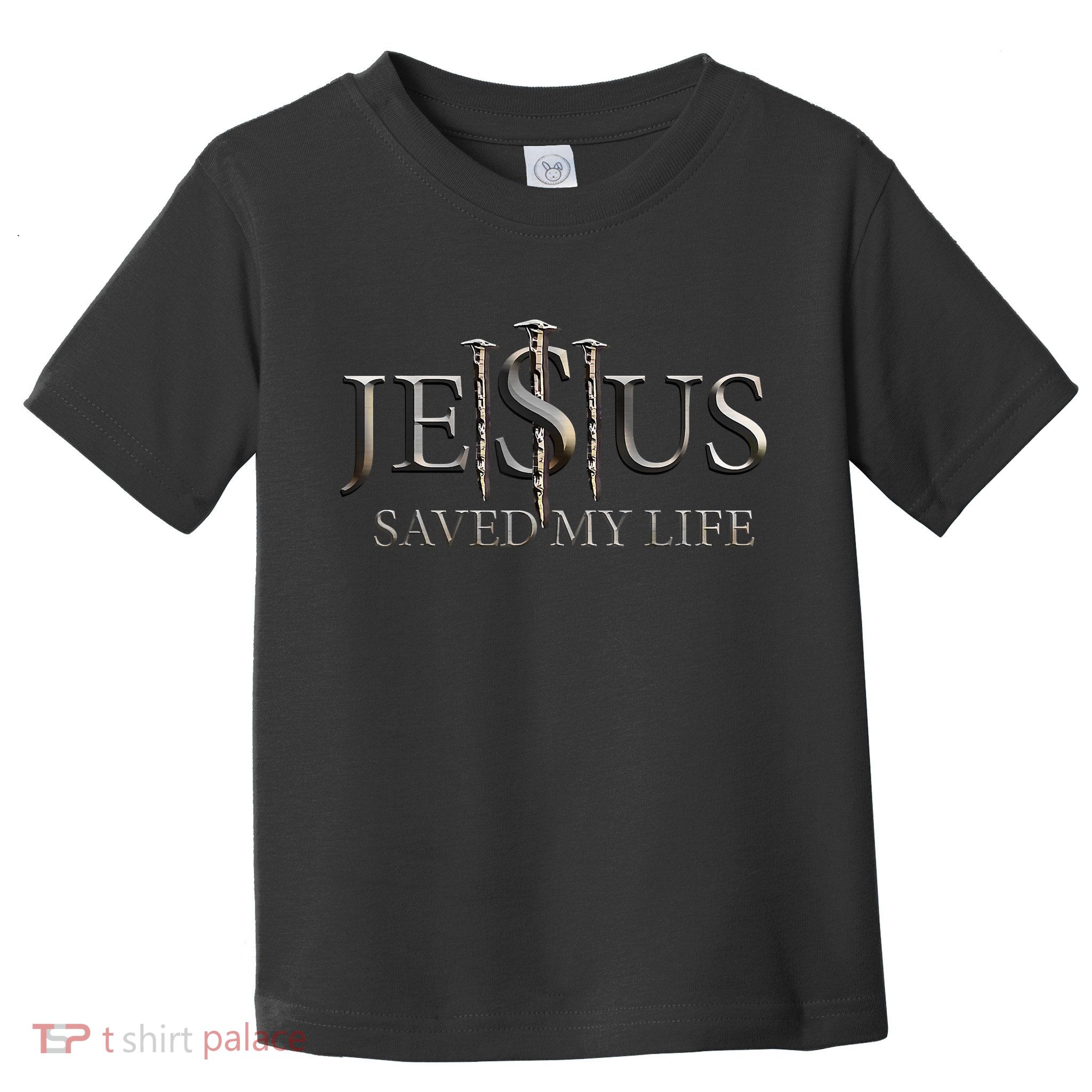 Jesus Saved My Life Christian Religious Believer Toddler T-Shirt