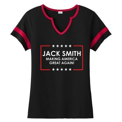 Jack Smith Making America Great Again Ladies Halftime Notch Neck Tee