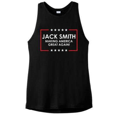 Jack Smith Making America Great Again Ladies PosiCharge Tri-Blend Wicking Tank