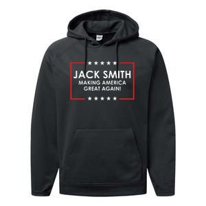 Jack Smith Making America Great Again Performance Fleece Hoodie