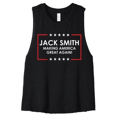 Jack Smith Making America Great Again Women's Racerback Cropped Tank