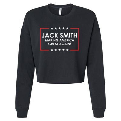 Jack Smith Making America Great Again Cropped Pullover Crew