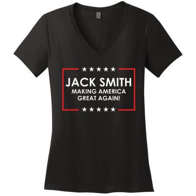 Jack Smith Making America Great Again Women's V-Neck T-Shirt