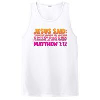 Jesus Said Matthew 7:12 Bible Verse PosiCharge Competitor Tank