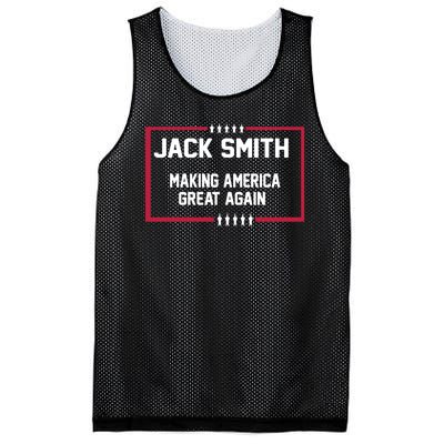 Jack Smith Making America Great Again 2024 Mesh Reversible Basketball Jersey Tank