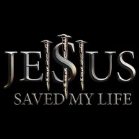 Jesus Saved My Life Christian Religious Believer Drawstring Bag