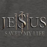 Jesus Saved My Life Christian Religious Believer Vector Backpack