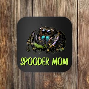 Jumping Spider Mom Spooder Mom Mothers Day Wo Pet Spider Coaster