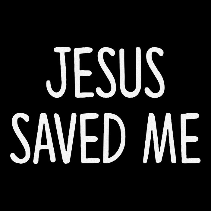 Jesus Saved Me 16 in Basic Backpack