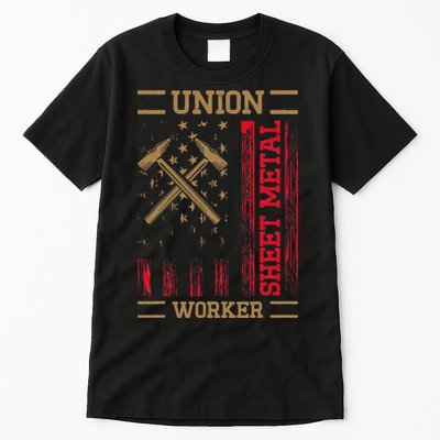 Journeyman Sheet Metal Worker Union Sheet Metal Worker Tall T-Shirt