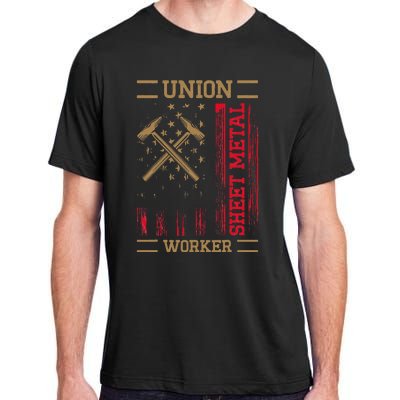 Journeyman Sheet Metal Worker Union Sheet Metal Worker Adult ChromaSoft Performance T-Shirt