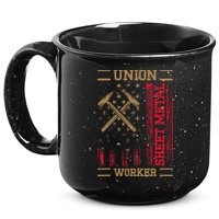 Journeyman Sheet Metal Worker Union Sheet Metal Worker 15oz Campfire Ceramic Mug