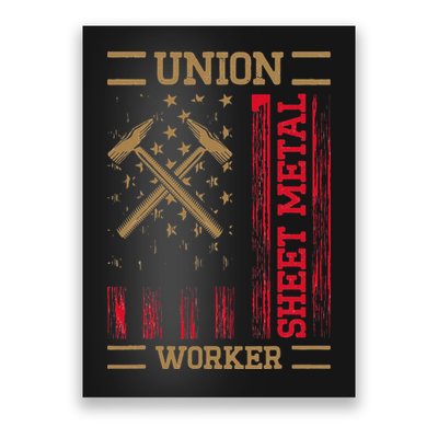 Journeyman Sheet Metal Worker Union Sheet Metal Worker Poster