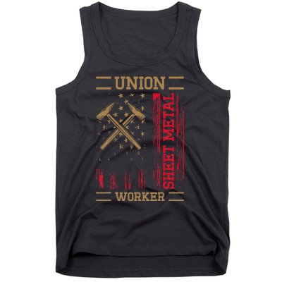 Journeyman Sheet Metal Worker Union Sheet Metal Worker Tank Top