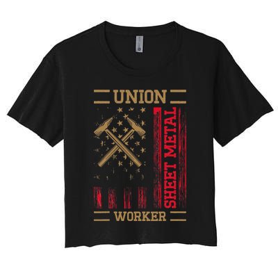 Journeyman Sheet Metal Worker Union Sheet Metal Worker Crop Top